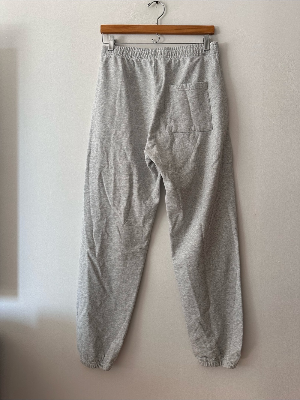 Sporty & Rich Hotel Du Cap sweatpants light grey size large - Picture 4 of 5